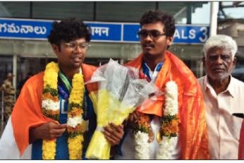 అంతర్జాతీయ ఆర్చర్లకు ఘన స్వాగతం